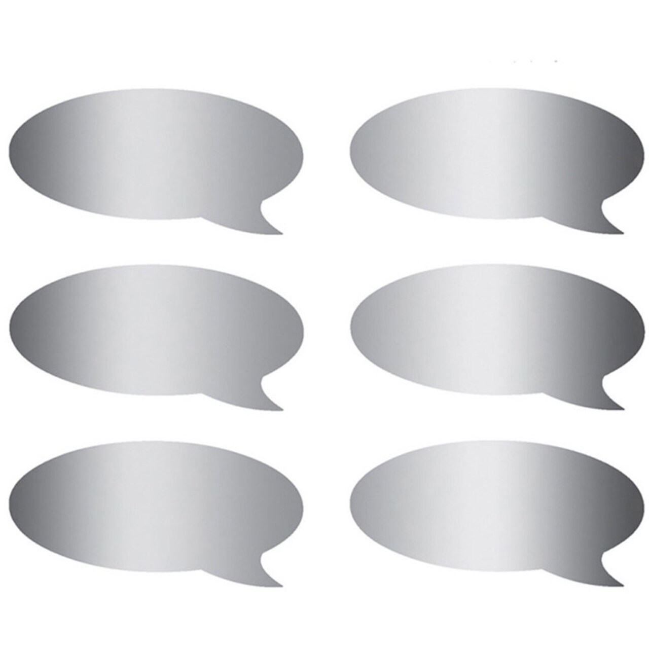 Scratch Off Stickers Assorted Shapes – Bubble, Oval, Rectangle & Burst, 180 Count, 2.5" x 1"